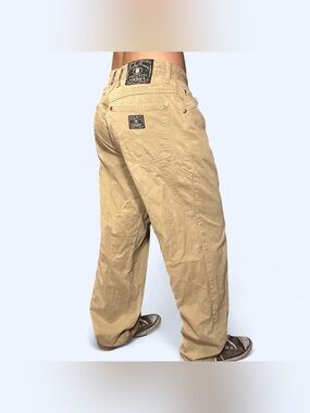 Y2K Grunge Baggy Cargo Pants by Lucky Brand!